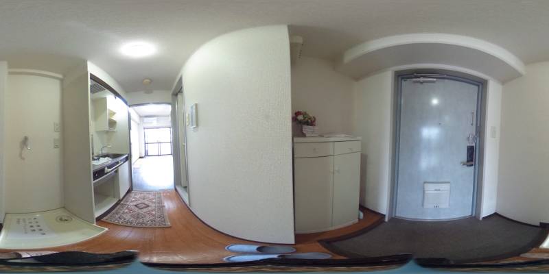 パノラマ画像玄関