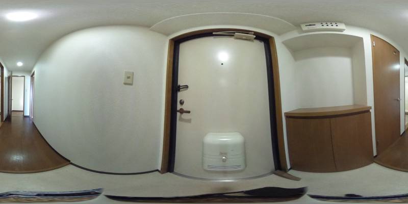 パノラマ画像玄関