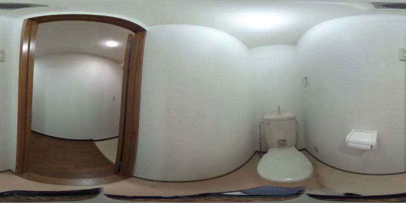 パノラマ画像トイレ