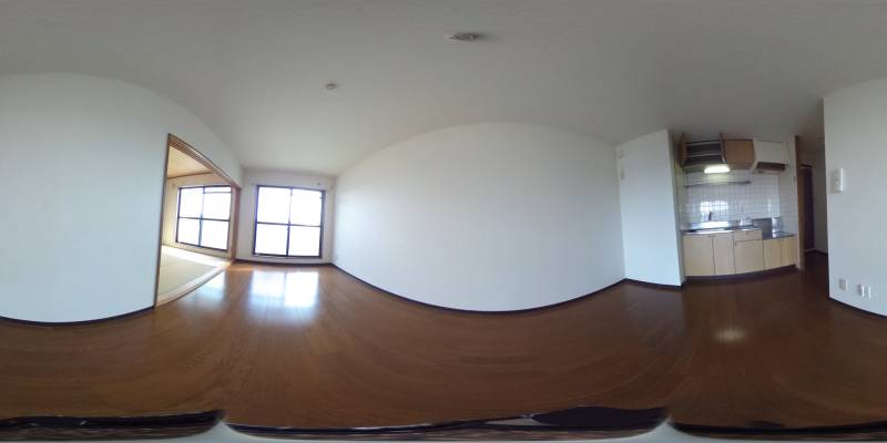 パノラマ画像リビング