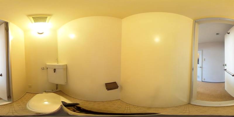 パノラマ画像トイレ