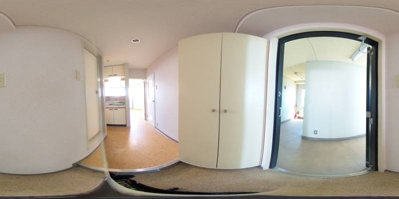 パノラマ画像玄関