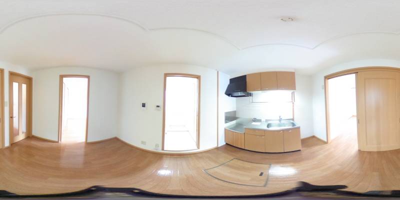 パノラマ画像リビング