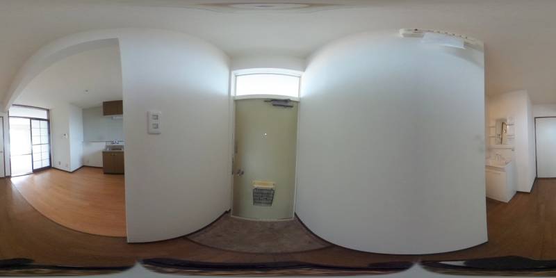 パノラマ画像玄関