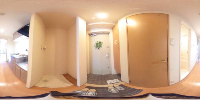 パノラマ画像玄関