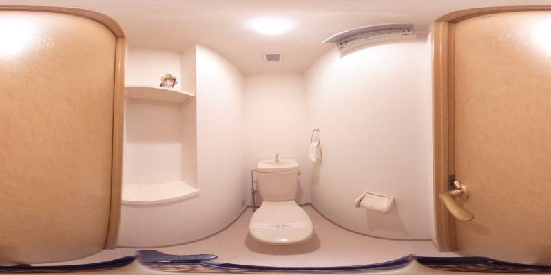 パノラマ画像トイレ