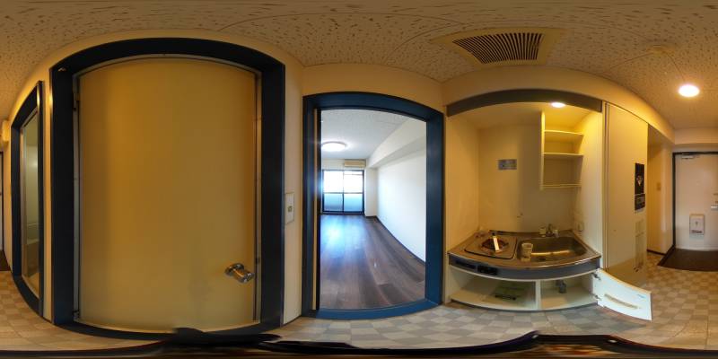 パノラマ画像キッチン