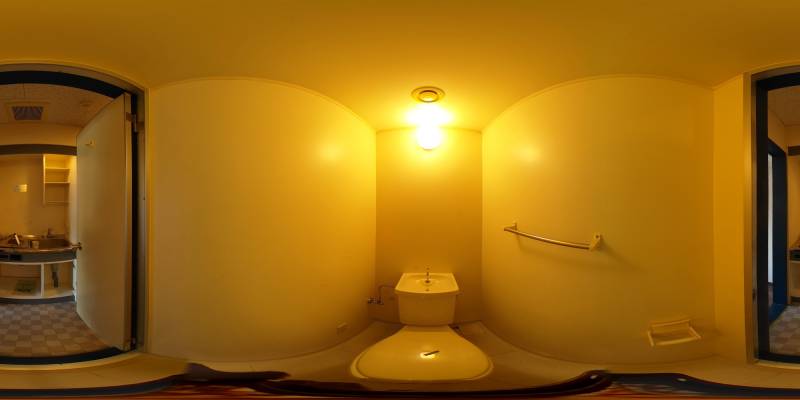 パノラマ画像トイレ