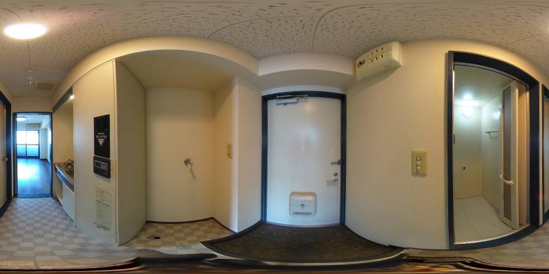 パノラマ画像玄関