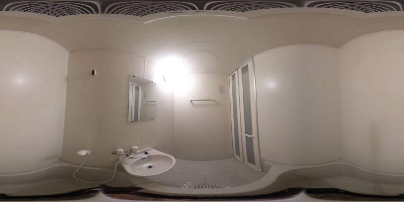 パノラマ画像バスルーム