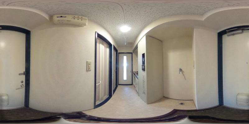 パノラマ画像玄関