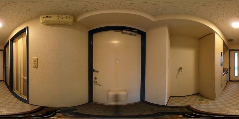 パノラマ画像玄関