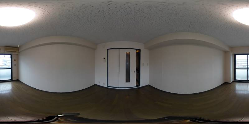 パノラマ画像洋室