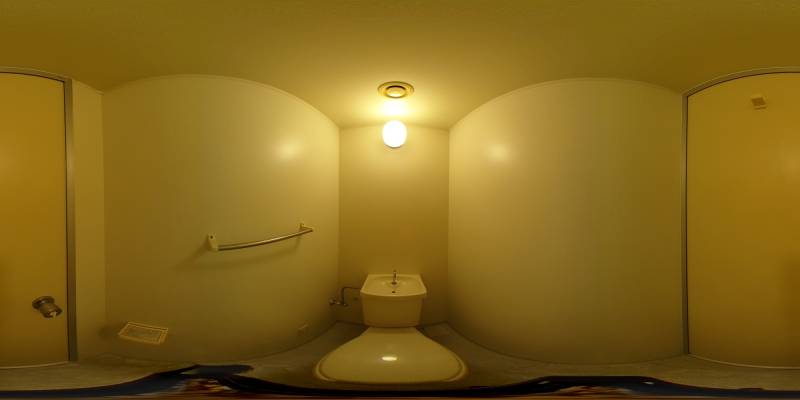 パノラマ画像トイレ