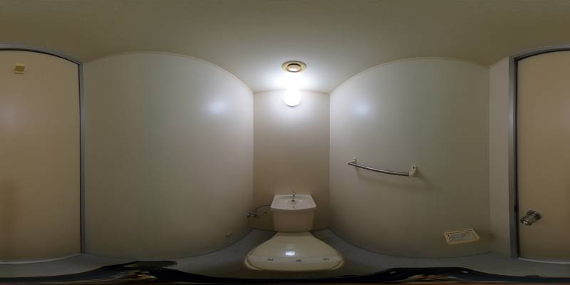 パノラマ画像トイレ