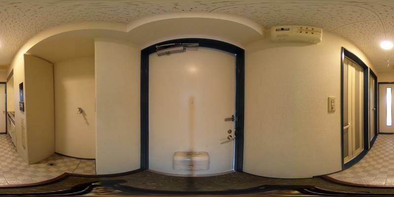 パノラマ画像玄関