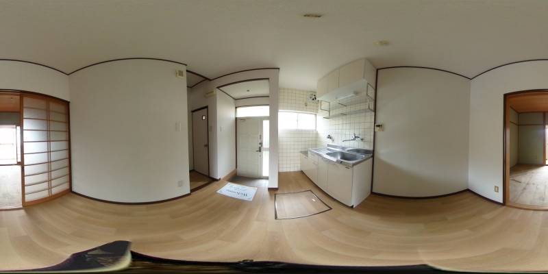 パノラマ画像リビング