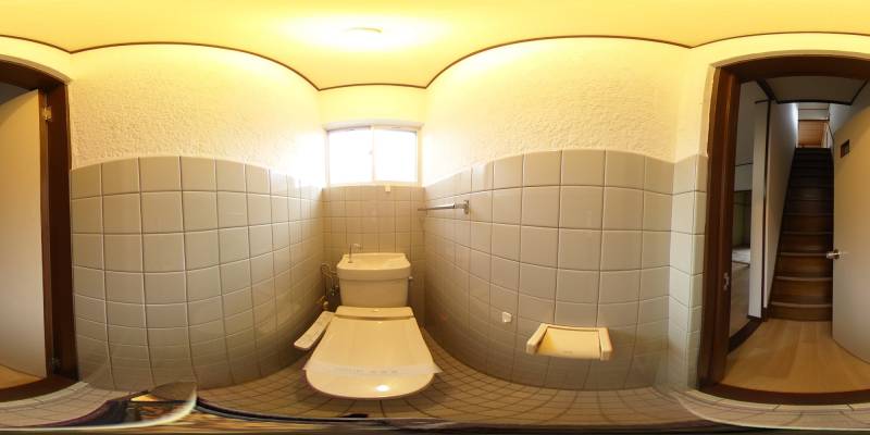 パノラマ画像トイレ