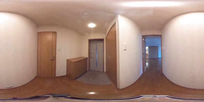 パノラマ画像玄関