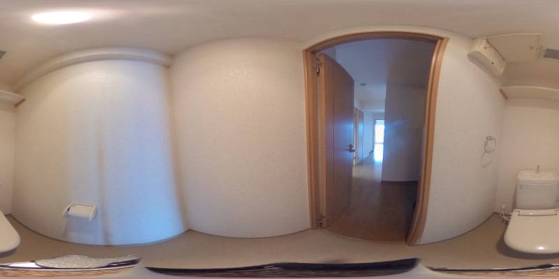 パノラマ画像トイレ