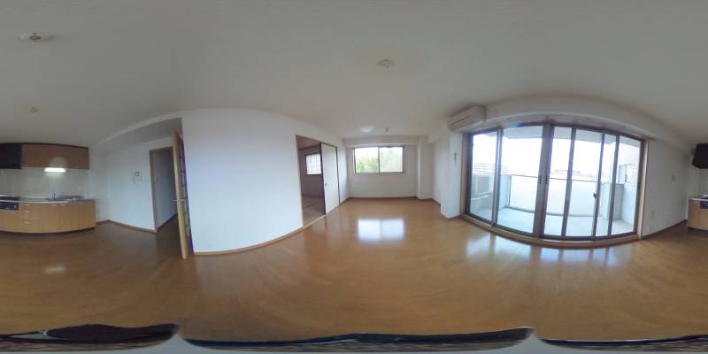 パノラマ画像リビング