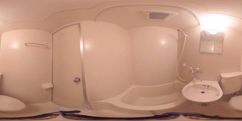 パノラマ画像バスルーム