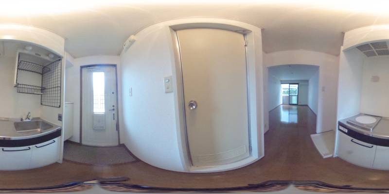 パノラマ画像キッチン