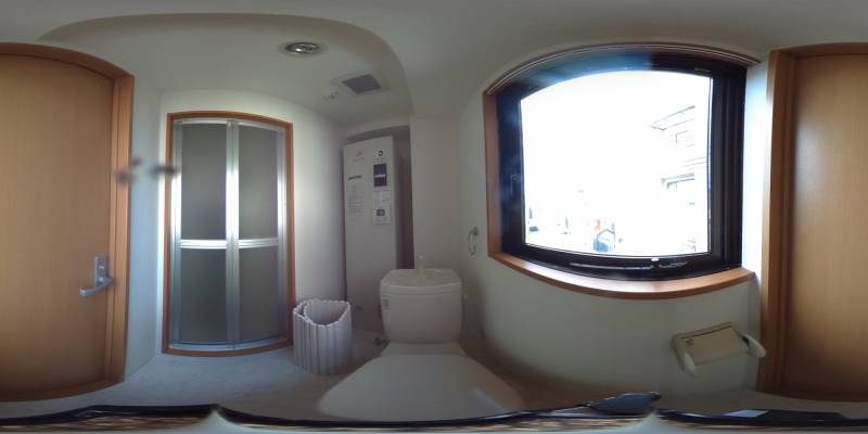 パノラマ画像トイレ