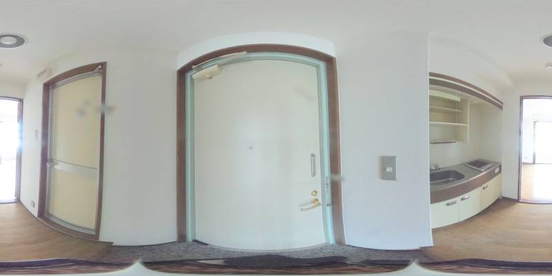 パノラマ画像玄関