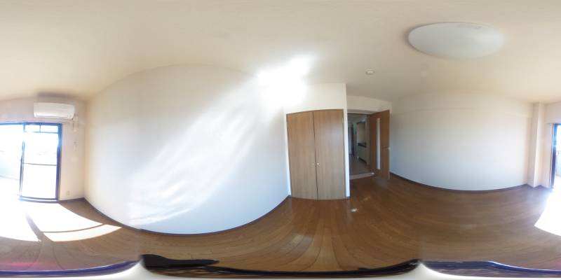 パノラマ画像洋室