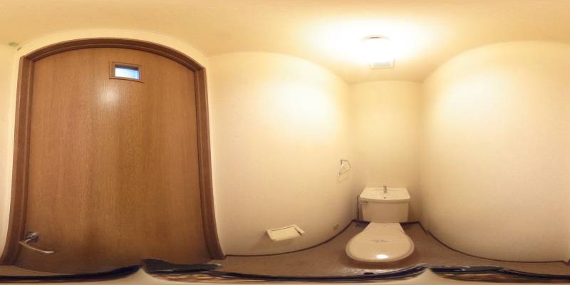 パノラマ画像トイレ