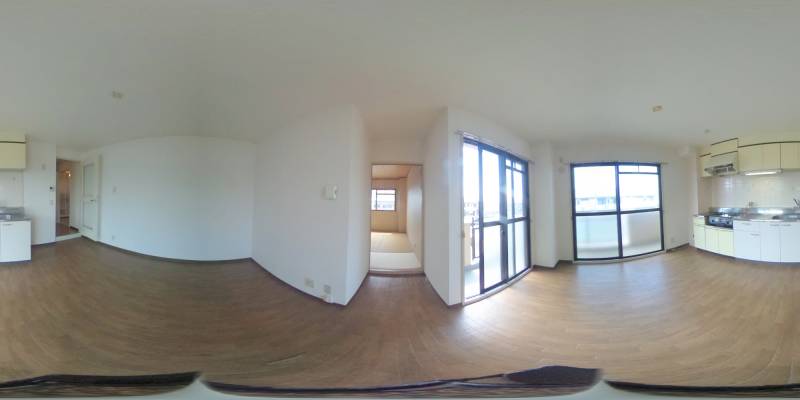 パノラマ画像リビング