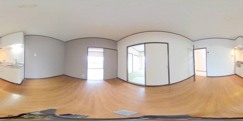 パノラマ画像リビング