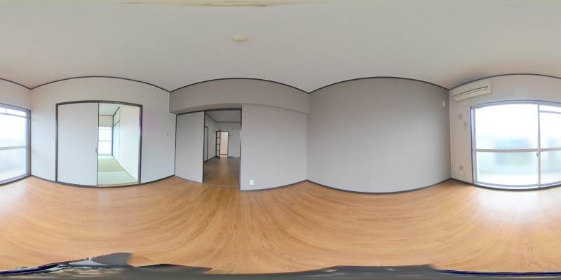 パノラマ画像洋室