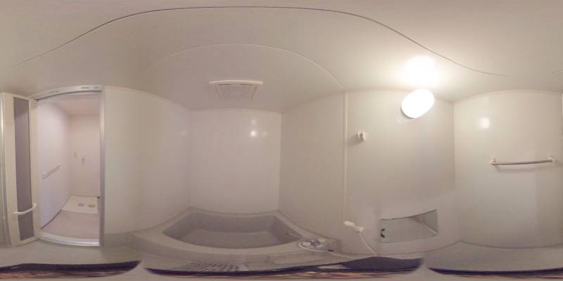 パノラマ画像バスルーム