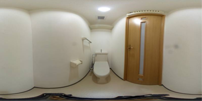 パノラマ画像トイレ