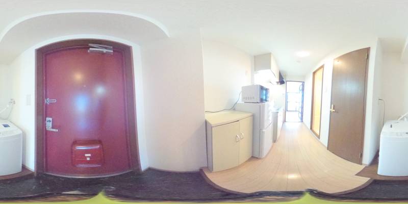 パノラマ画像玄関