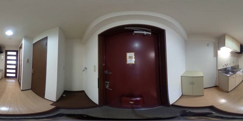 パノラマ画像玄関