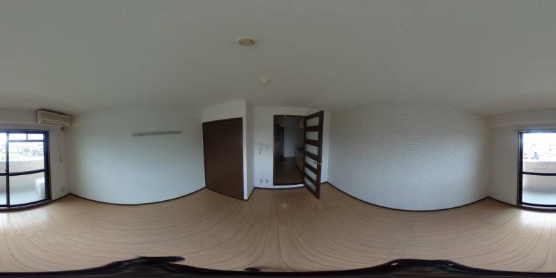 パノラマ画像洋室