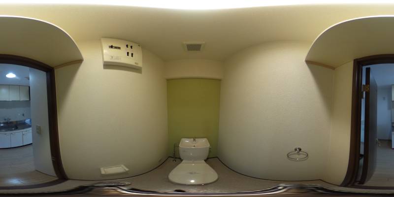 パノラマ画像トイレ