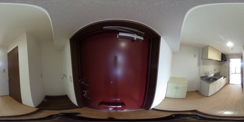 パノラマ画像玄関