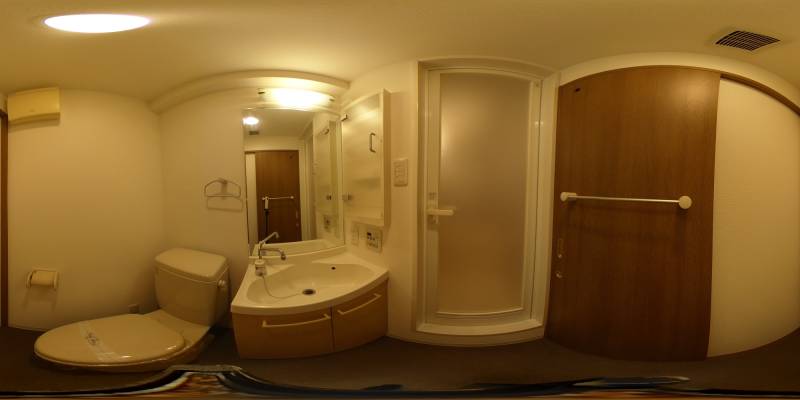 パノラマ画像洗面所