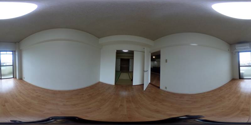 パノラマ画像洋室