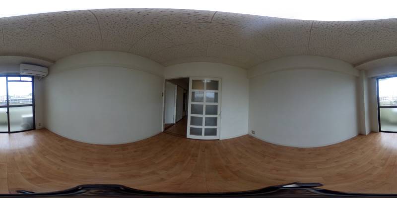 パノラマ画像洋室