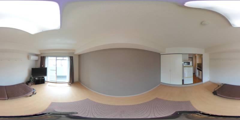 パノラマ画像洋室