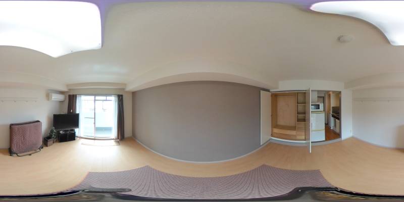 パノラマ画像洋室