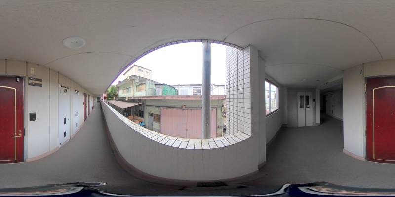 パノラマ画像玄関