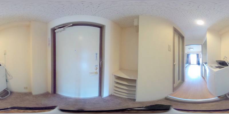 パノラマ画像玄関