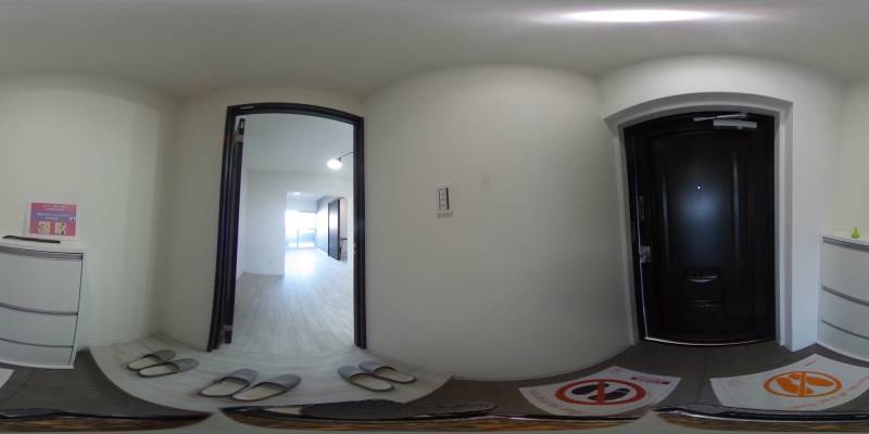 パノラマ画像玄関