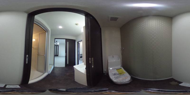 パノラマ画像トイレ